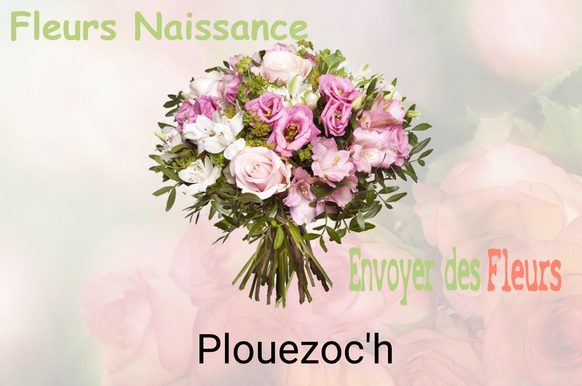 Bouquet de fleurs de naissance livré à Plouezoc'h